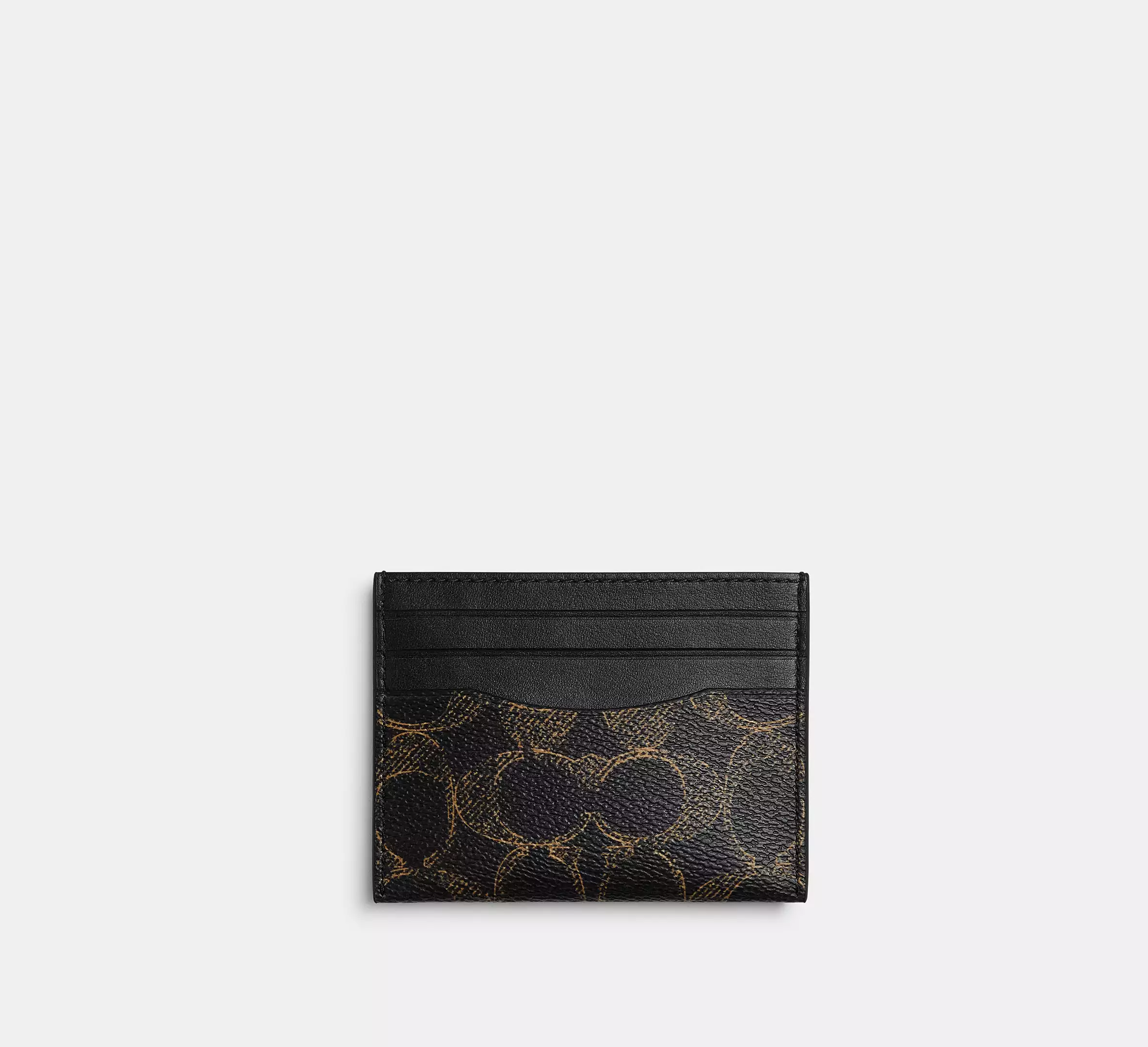 COACH Slim Id Card Case In Loved Signature Canvas