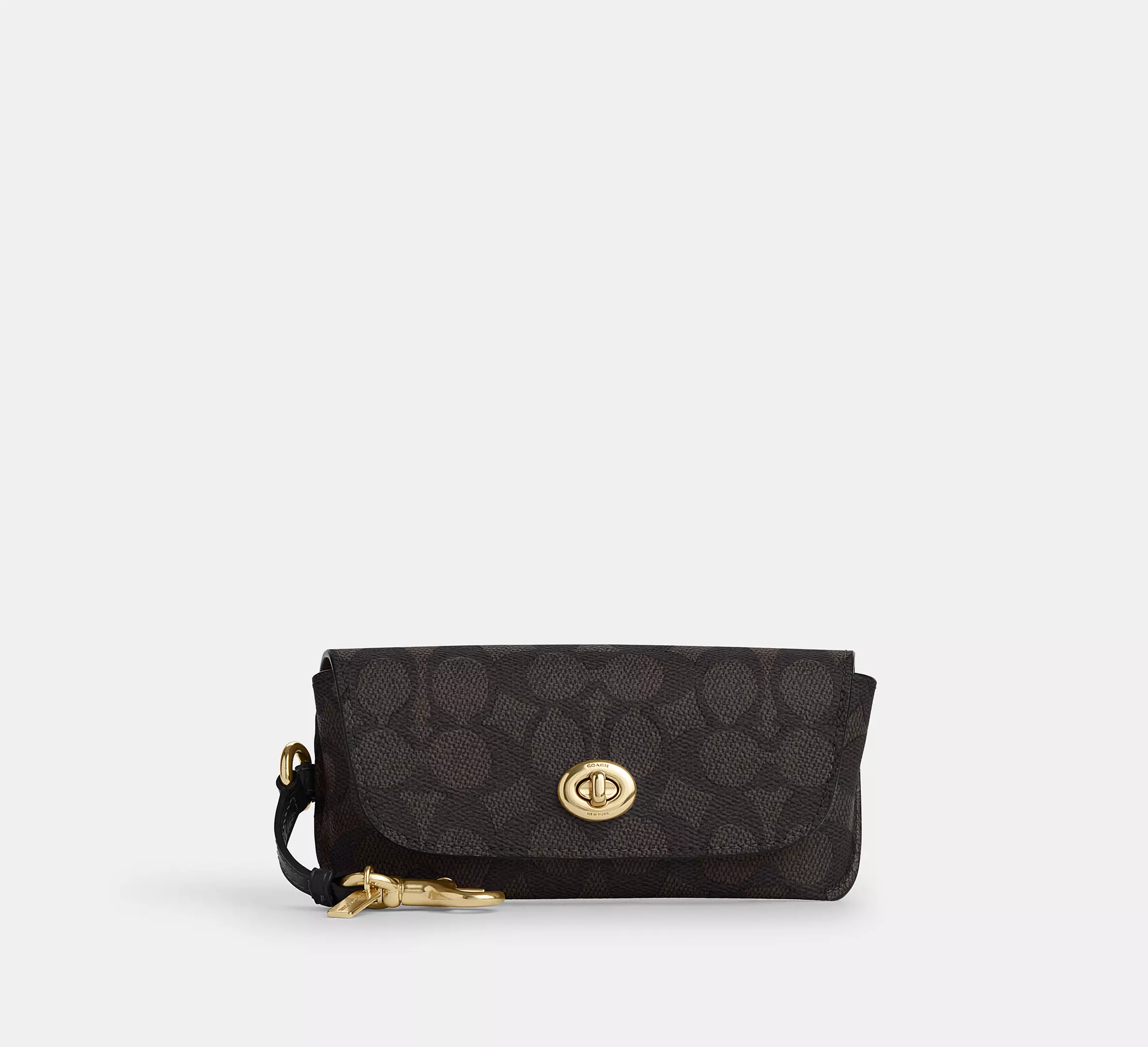 COACH Sunglass Case In Signature Canvas