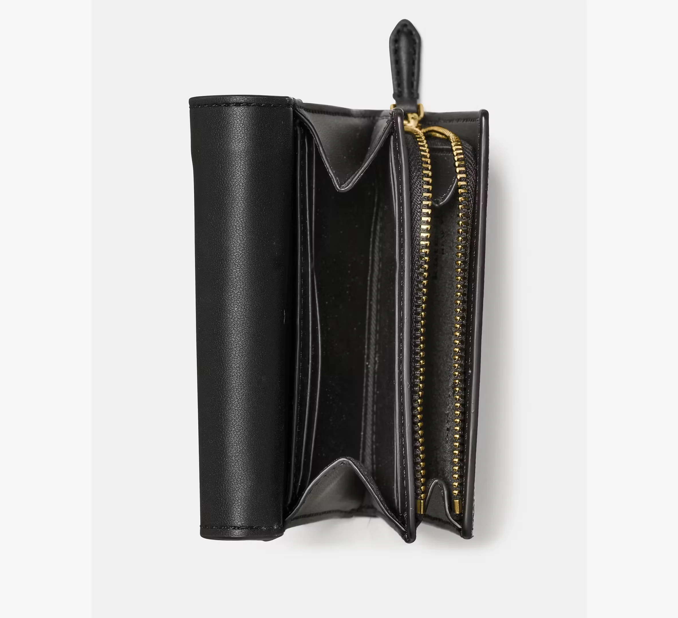 KATE SPADE Bridget Crinkle Patent Small L-zip Wallet