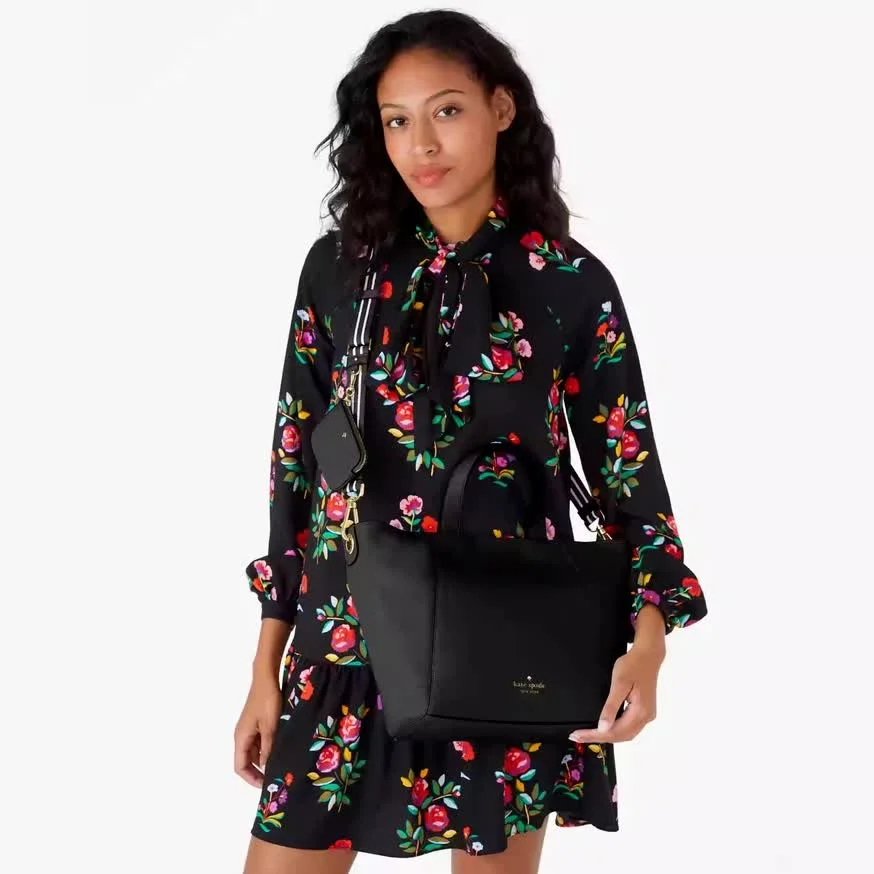 Kate Spade Rosie Satchel Black