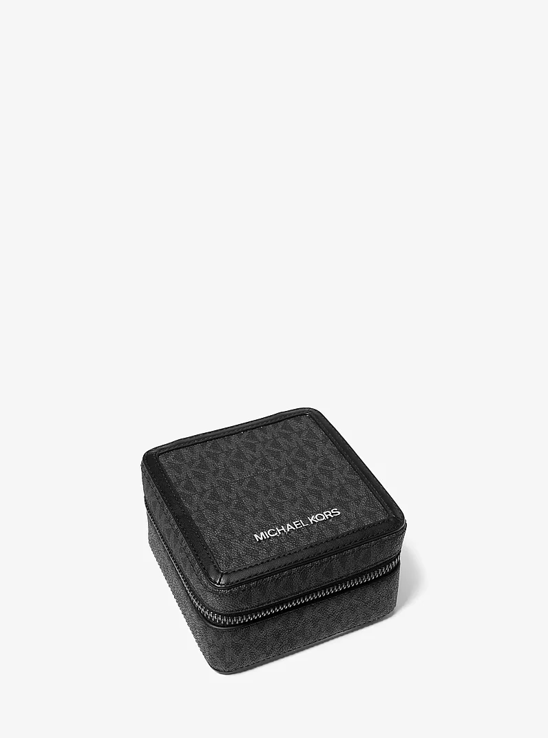 MICHAEL KORS Cooper Logo Watch Travel Case