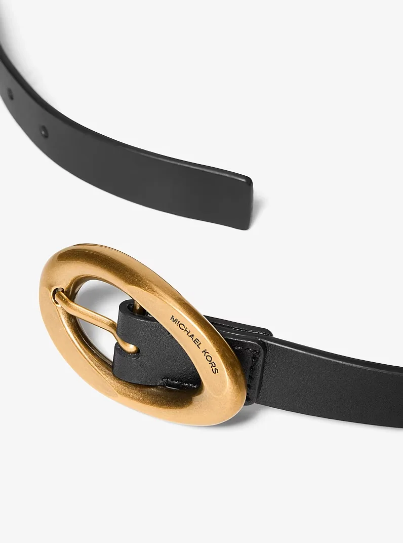 MICHAEL KORS Leather Belt