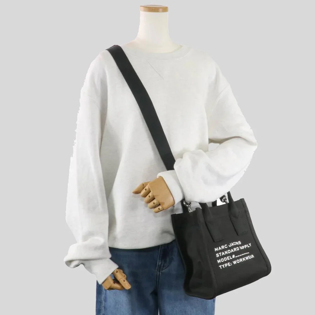Marc Jacobs Canvas Standard Supply Small Tote Black