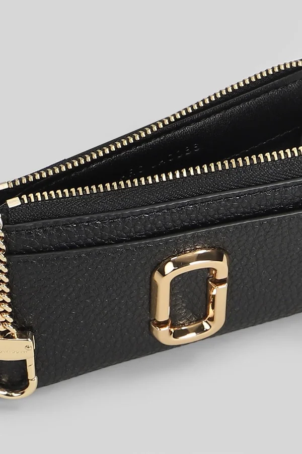 MARC JACOBS The Top Zip Multi Wallet Black