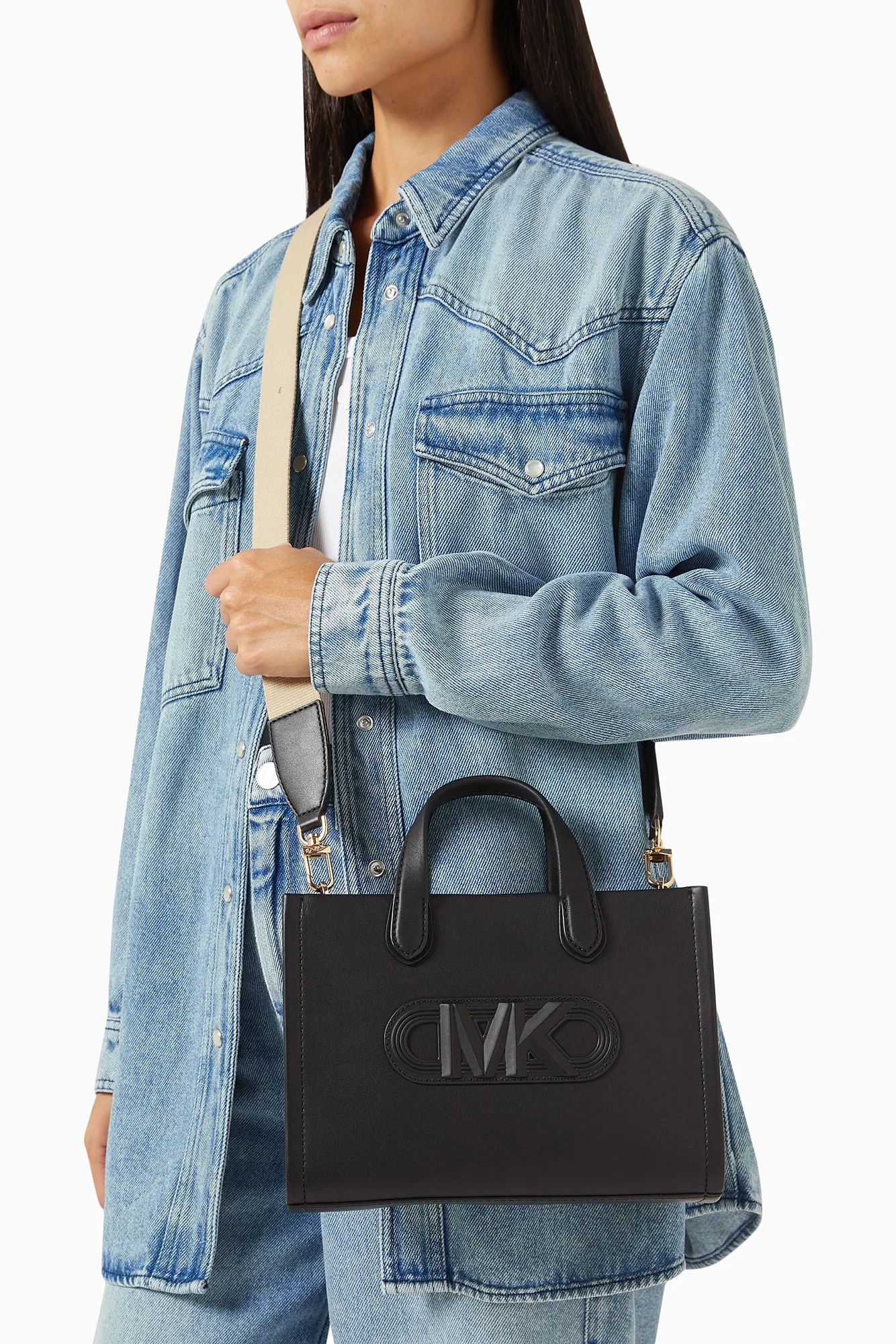 Michael Kors Small Gigi Empire Messenger Bag