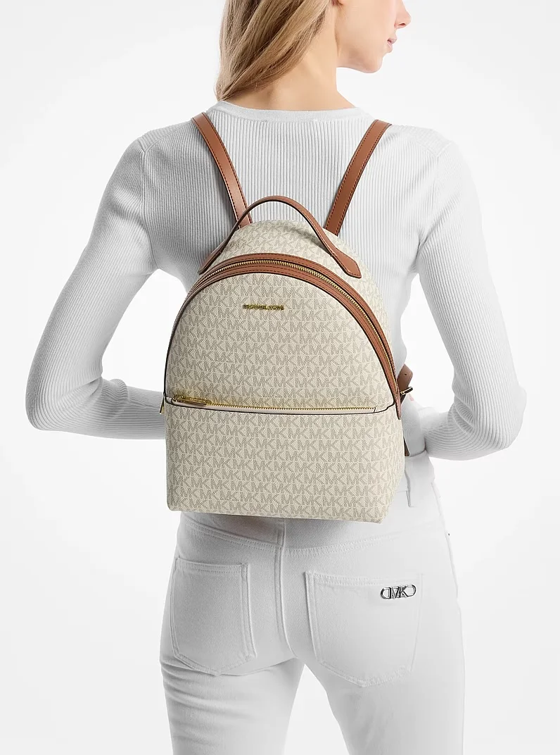 Michael Kors Sheila Medium Logo Backpack