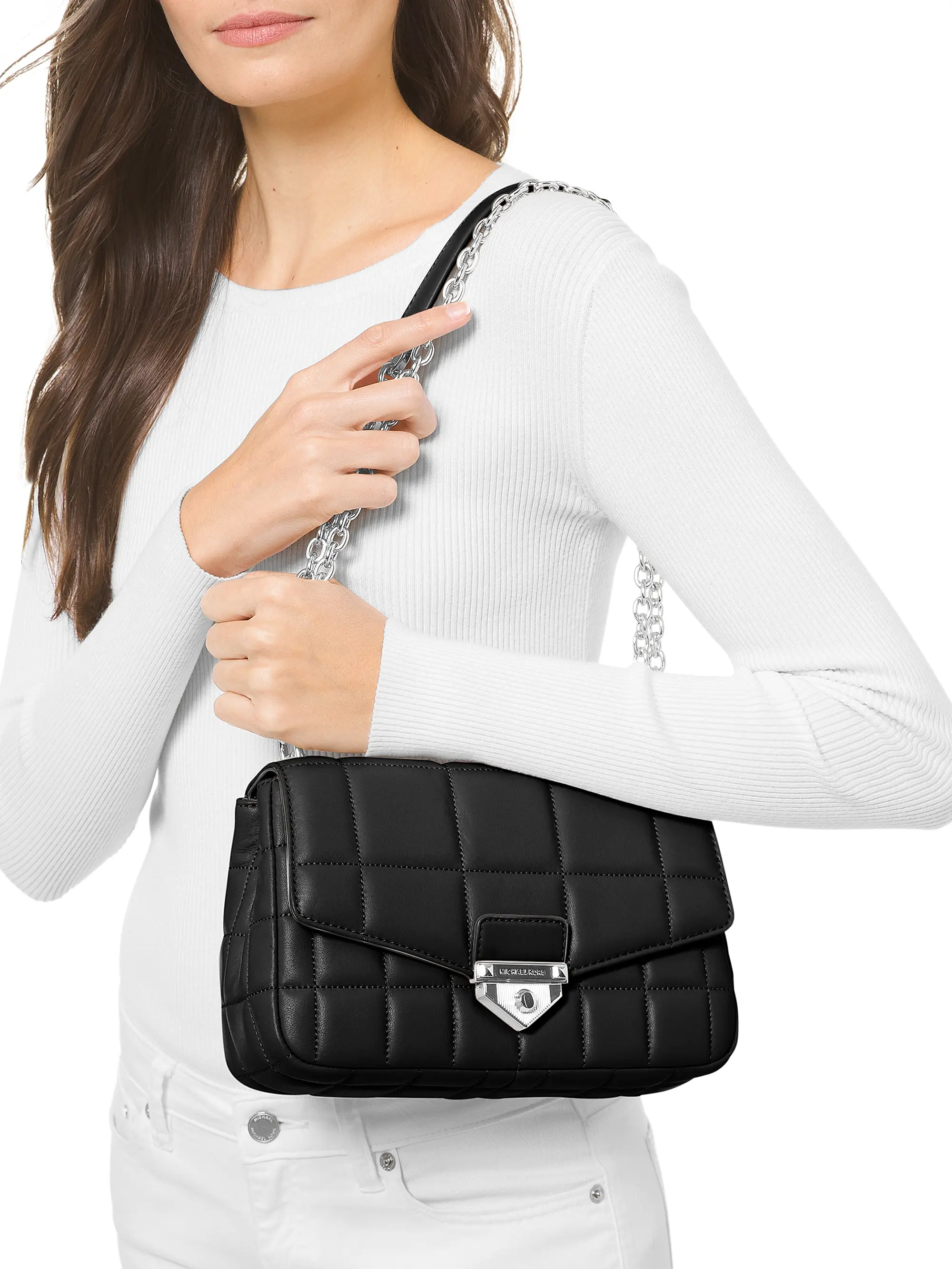 Michael Kors Large Soho Quilted Leather Shoulder Bag