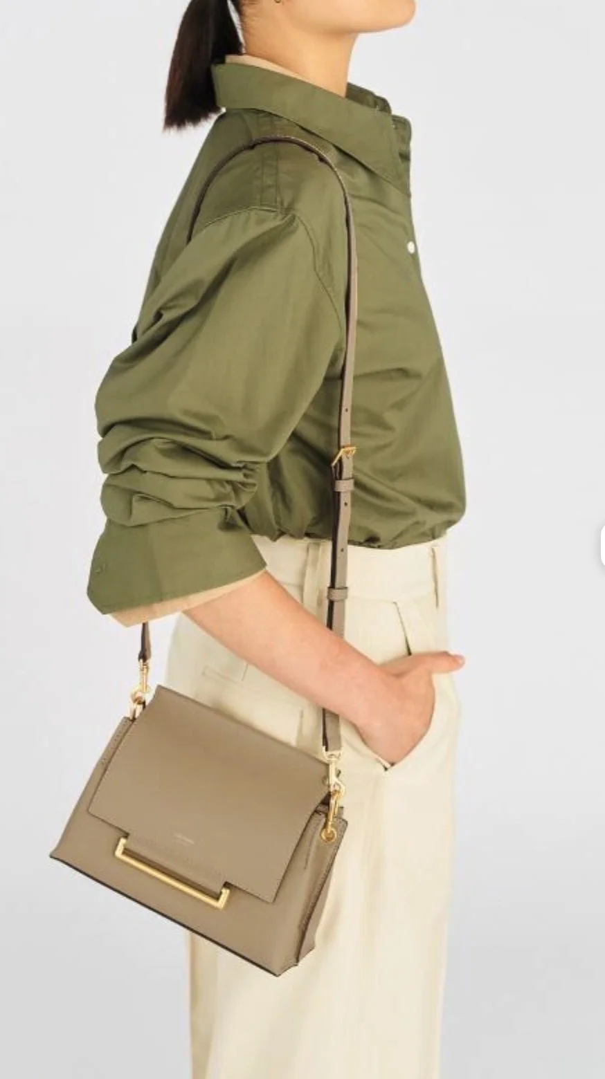 Oroton Elm Small Satchel Bag