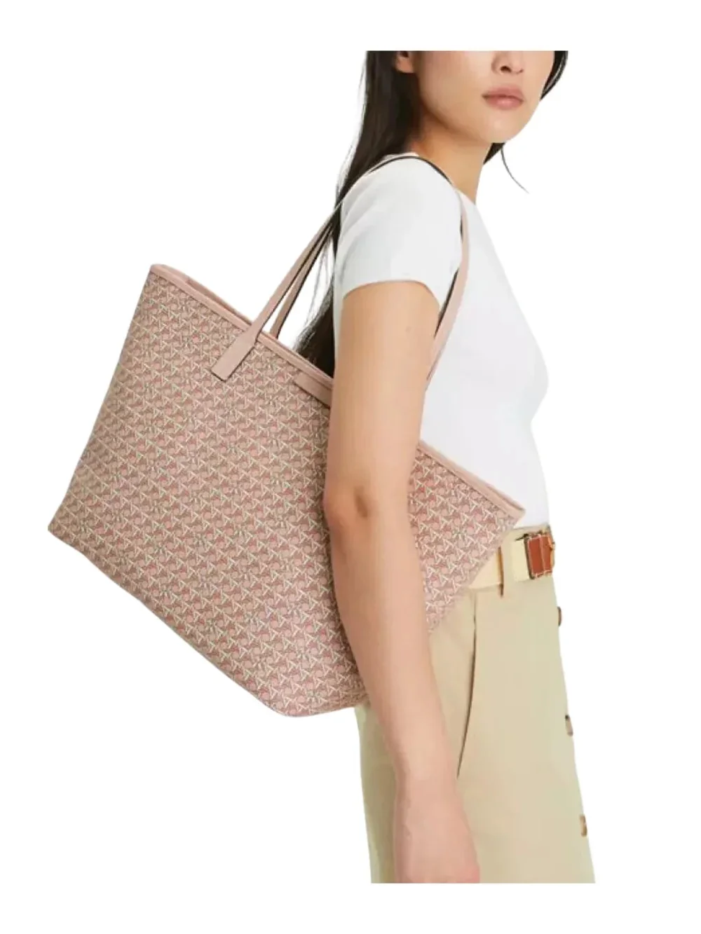 Tory Burch Ever-Ready Tote Bag Winter Peach