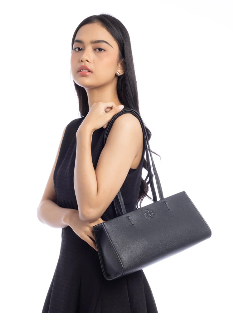 Tory Burch Thea East West Satchel Black