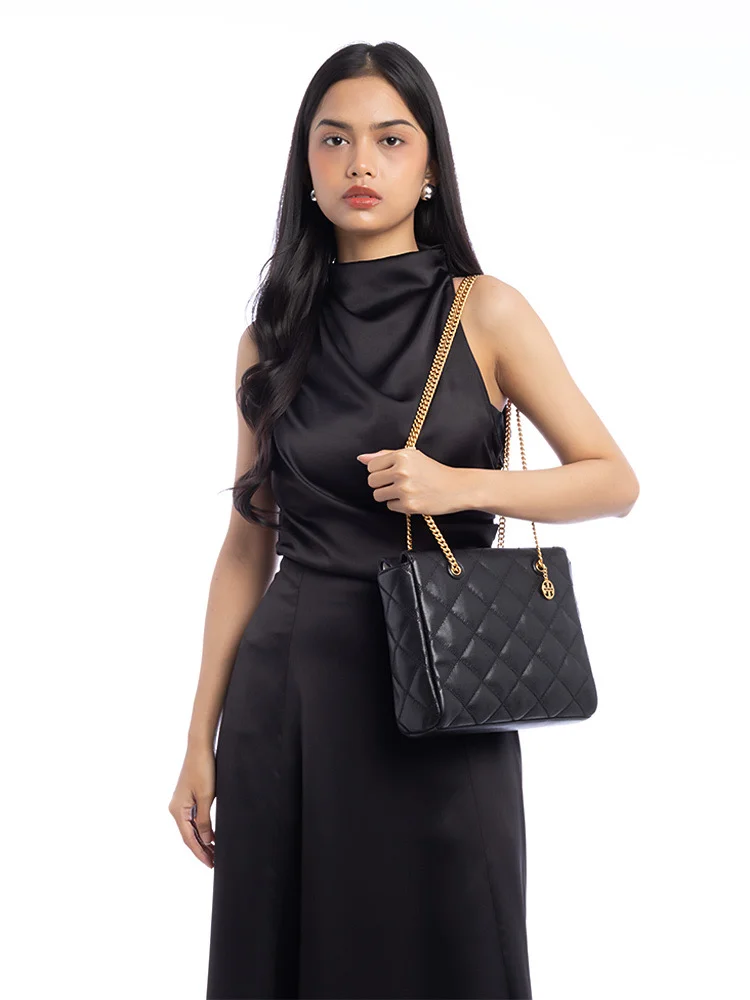 Tory Burch Willa Small Tote Black